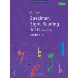 ABRSM Guitar Specimen Sight Reading Tests: From 2009 (Grades 1-8)