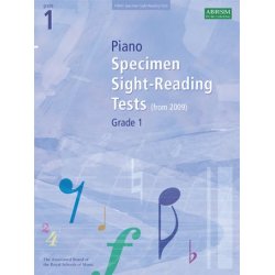 ABRSM Piano Specimen Sight Reading Tests: From 2009 (Grade 1)