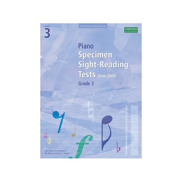 ABRSM Piano Specimen Sight Reading Tests: From 2009 (Grade 3)