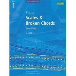 ABRSM Piano Scales and Broken Chords: From 2009 (Grade 1)