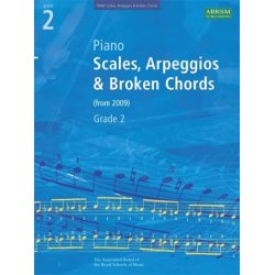 ABRSM Piano Scales, Arpeggios and Broken Chords: From 2009 (Grade 2)