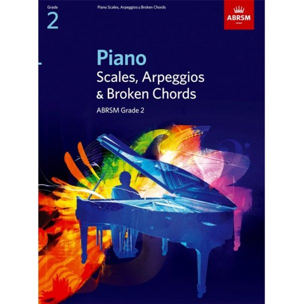 ABRSM Piano Scales, Arpeggios and Broken Chords: From 2009 (Grade 2)