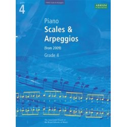 ABRSM Piano Scales and Arpeggios: From 2009 (Grade 4)