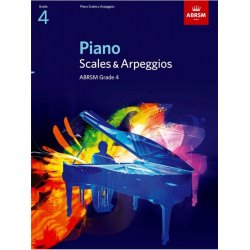ABRSM Piano Scales and Arpeggios: From 2009 (Grade 4)