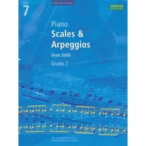 ABRSM Piano Scales and Arpeggios: From 2009 (Grade 7)