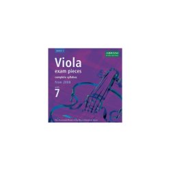 ABRSM Viola Exam Pieces Complete Syllabus From 2008 - Grade 7 (2 CDs)