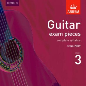 ABRSM: Guitar Exam Pieces From 2009 - Grade Three (CD)