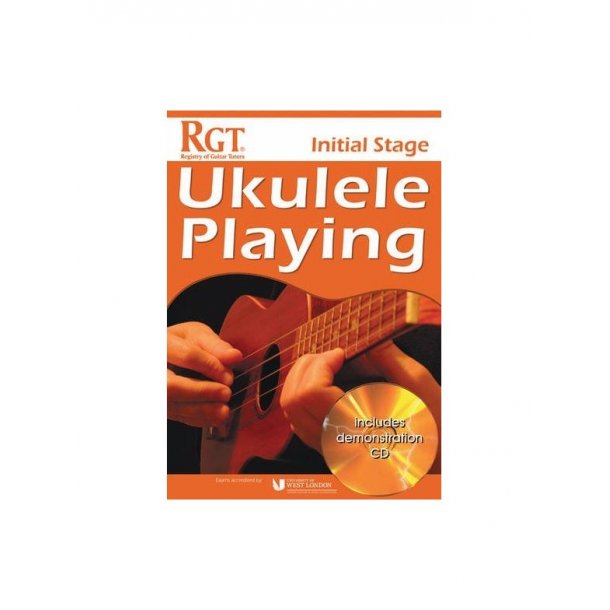 Registry Of Guitar Tutors: Ukulele Playing - Initial Stage (Book/CD)