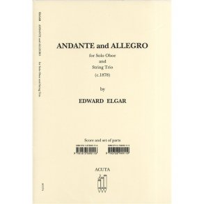 Edward Elgar: Andante & Allegro - Oboe/String Trio