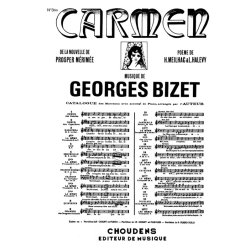 BIZET CARMEN N 3BIS HABANERA L'AMOUR EST UN OISEAU REBELLE SOPRANO OU