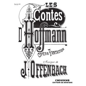 OFFENBACH CONTES D'HOFFMANN (LES) N 13BIS BARCAROLLE  2 VOIX BELLE N