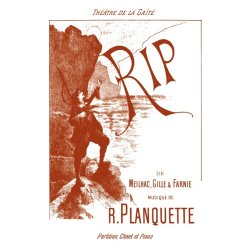 PLANQUETTE RIP CHANT ET PIANO