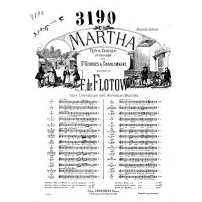Friedrich von Flotow: Air No.14 (Martha)