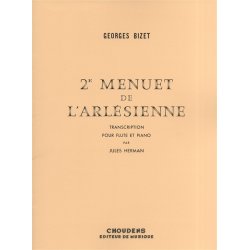 Georges Bizet: Menuet De L'Arlesienne No.2 (Flute/Piano)