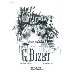 BIZET ADIEUX DE L'HTESSE ARABE (LES) N 1 MEZZO OU BARYTON CHANT ET P