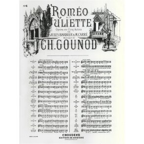 Charles Gounod: Air De Romo Et Juliette No.4: Ariette (Soprano/Piano)