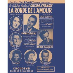 Oscar Straus: La Ronde De L&acute;Amour (Score/Parts)