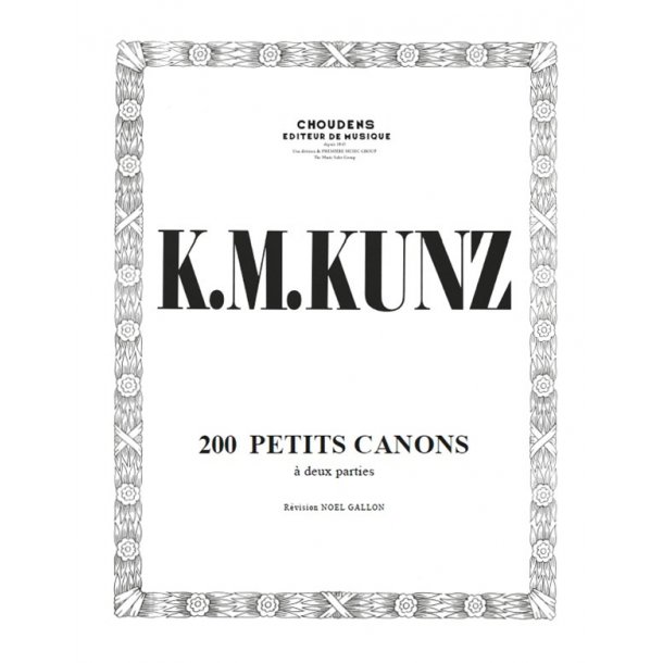 KUNZ 200 PETITS CANONS PIANO