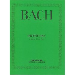BACH INVENTIONS  2 ET  3 VOIX PIANO