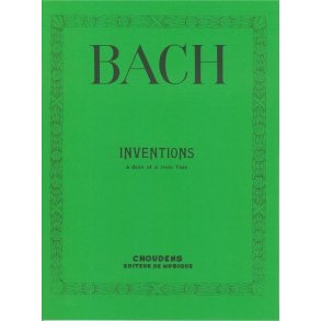 BACH INVENTIONS  2 ET  3 VOIX PIANO
