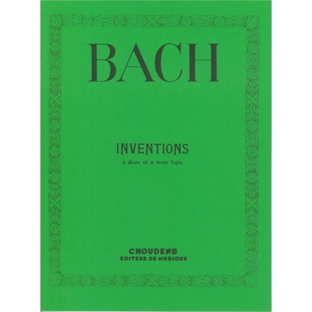 BACH INVENTIONS  2 ET  3 VOIX PIANO