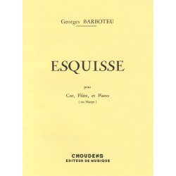 Georges Barboteu: Esquisse (Trio - Mixed)