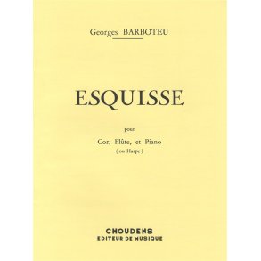 Georges Barboteu: Esquisse (Trio - Mixed)