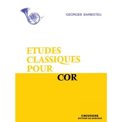 BARBOTEU TUDES CLASSIQUES COR