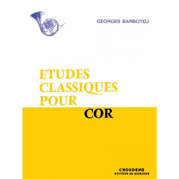 BARBOTEU TUDES CLASSIQUES COR