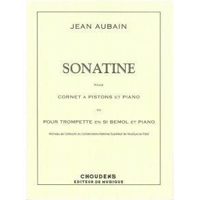 AUBAIN SONATINE CORNET ET PIANO