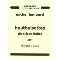 LOMBARD HAUTBOISETTES PICES FACILES HAUTBOIS ET PIANO