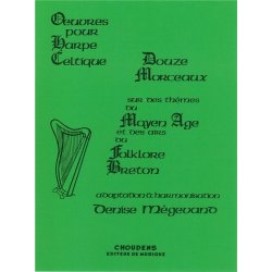 MGEVAND 12 MORCEAUX SUR DES THMES DU MOYEN GE HARPE CELTIQUE