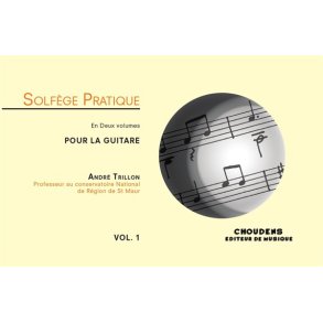 TRILLON SOLFGE PRATIQUE ET PREMIRES LECTURES INSTRUMENTALES GUITARE