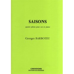 Georges Barboteu: Seasons - Four Pieces (French Horn/Piano)