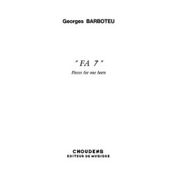 BARBOTEU FA 7 COR EN FA