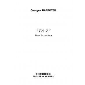 BARBOTEU FA 7 COR EN FA