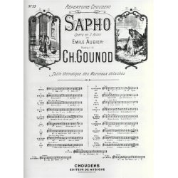 Charles Gounod/Emile Augier: Air De Sapho - No.15 Stances (Mezzo-Soprano)