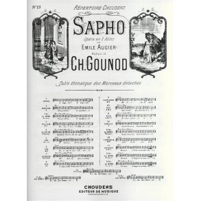 Charles Gounod/Emile Augier: Air De Sapho - No.15 Stances (Mezzo-Soprano)