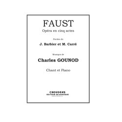 Charles Gounod: Faust - Opra en cinq actes (Vocal Score)