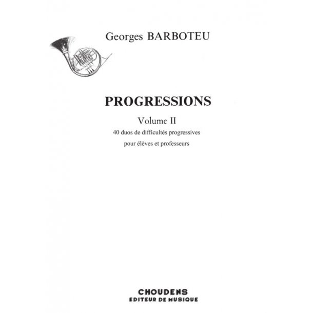 BARBOTEU PROGRESSIONS COR