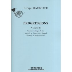 Georges Barboteu: Progressions Volume 3