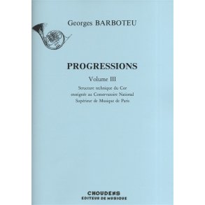 Georges Barboteu: Progressions Volume 3