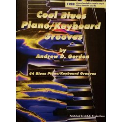 Andrew D. Gordon: Cool Blues Piano Keyboard Grooves (Book/Online Audio)