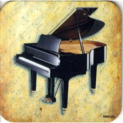 Drinks' Coaster (Grand Piano)