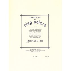 Rie Exercices Des 5 Doigts Op.32 Piano Book