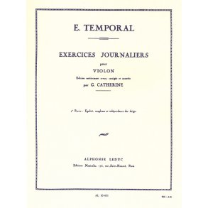 Temporal: Exercices journaliers Vol.2 (Violin solo)