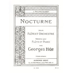 Georges H&uuml;e: Nocturne (Flute & Piano)