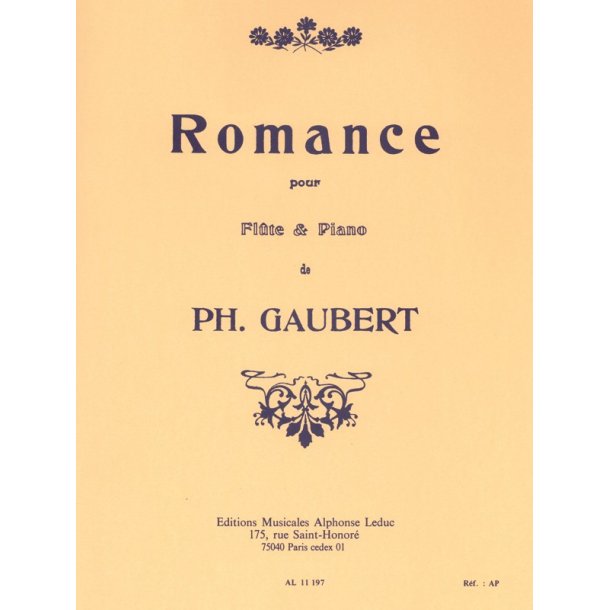 Philippe Gaubert: Romance (1951) (Flute &amp; Piano)