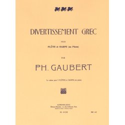 Philippe Gaubert: Divertissement grec (Flute & Piano)