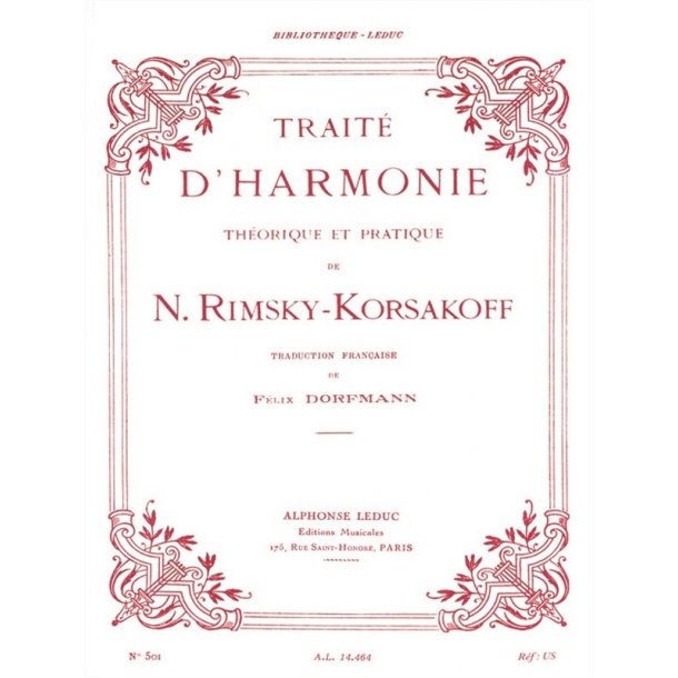 Nikolai Andreyevich Rimsky-Korsakov: Practical Manual of Harmony (Book)